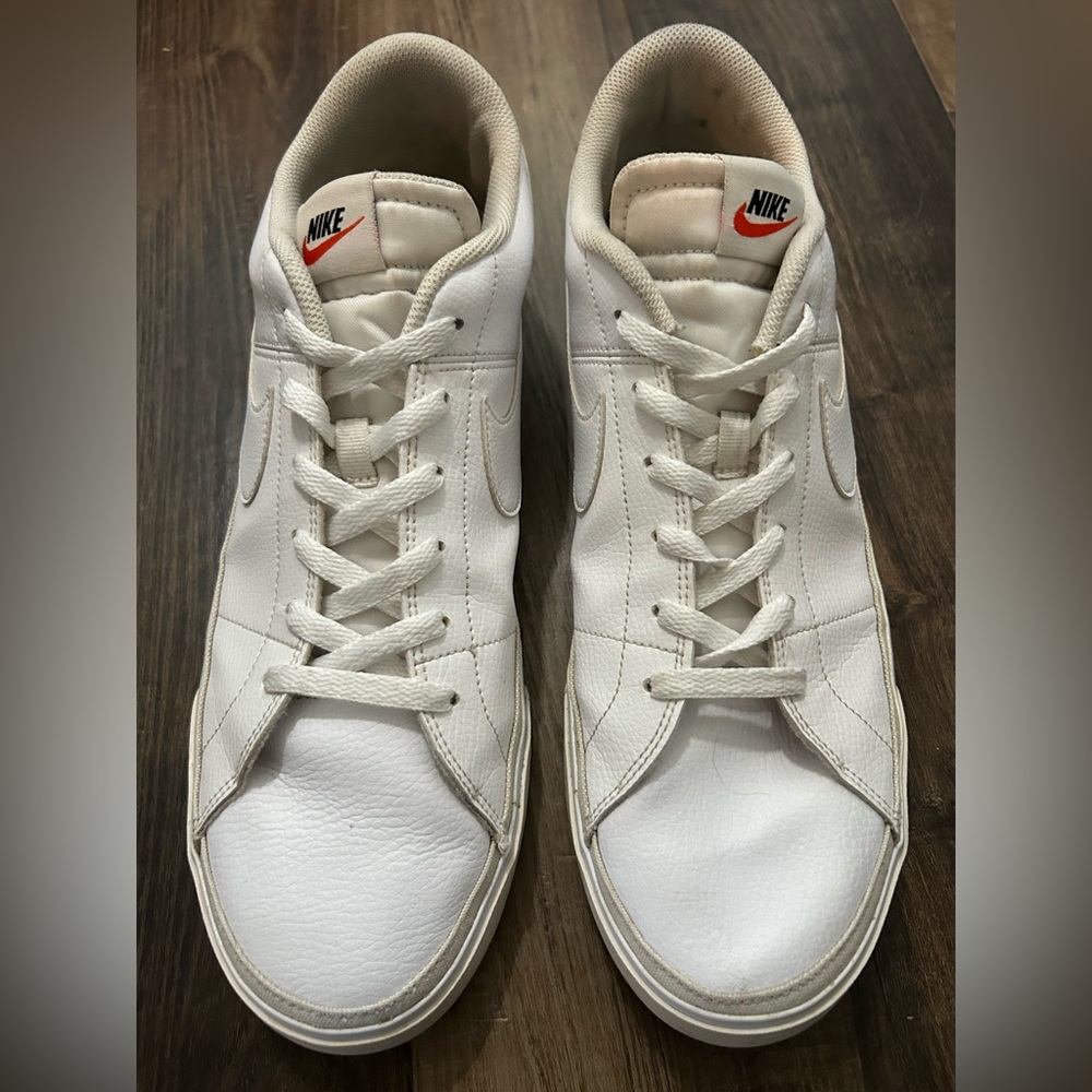 Nike Court Legacy White Tennis Mens Leather Retro Sneakers size 15